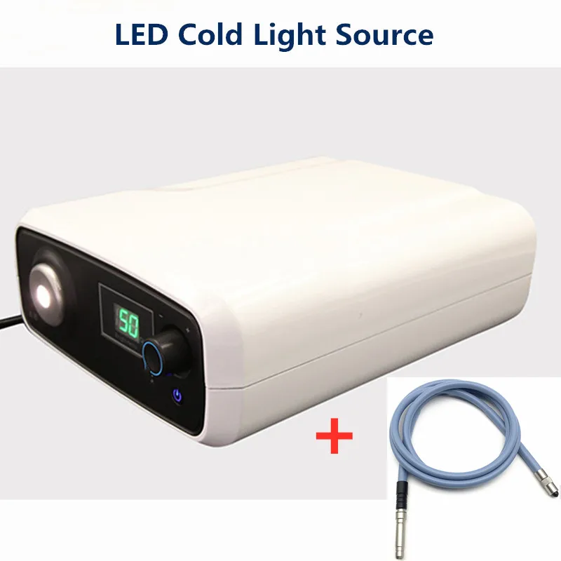 Светодиодный источник холодного света Оборудование для эндоскопии из оптического волокна Источник холодного света для ЛОР обследования