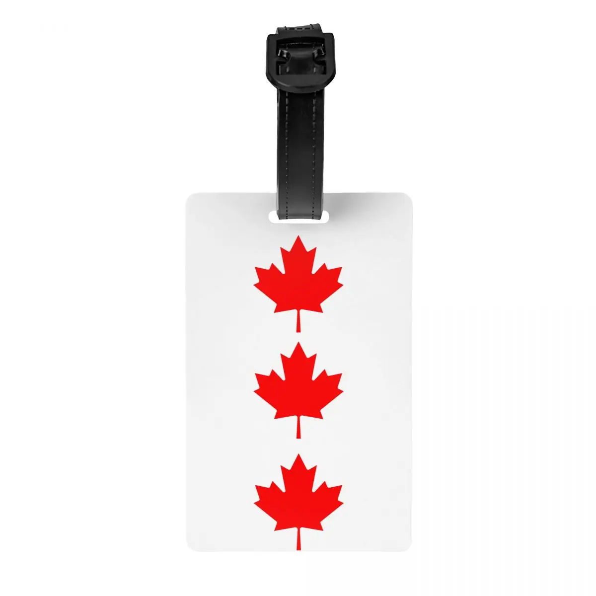 Канада Кленовый лист Канадский Флаг Багажные Бирки для Чемоданов Privacy Cover ID Label